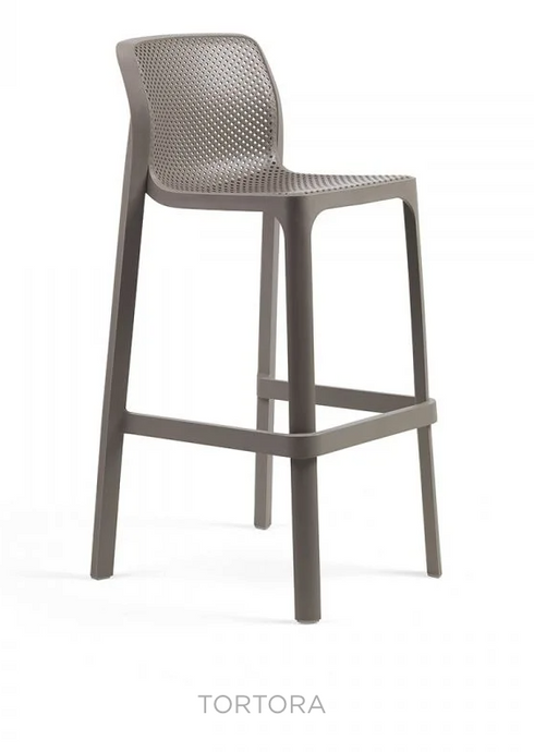 Nardi Net Stool – Stylish Italian Outdoor Bar Stool - Custom Wood Designs