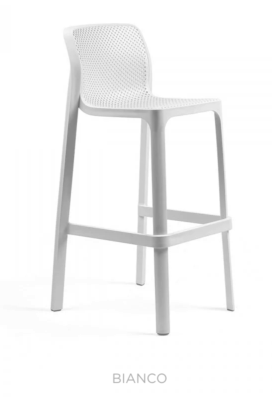 Load image into Gallery viewer, Nardi Net Stool – Stylish Italian Outdoor Bar Stool - Custom Wood Designs
