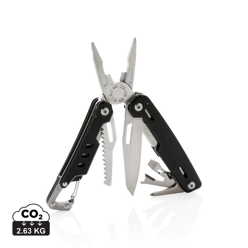 Load image into Gallery viewer, Solid multitool with carabiner - Custom Wood Designs
