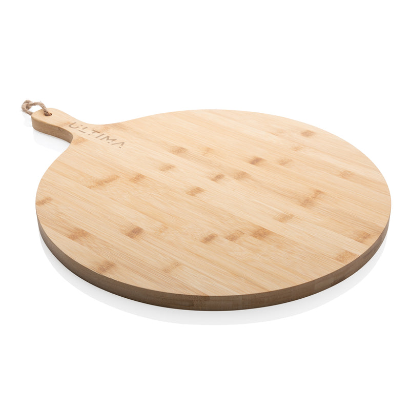 Load image into Gallery viewer, Ukiyo bamboo round serving board - Custom Wood Designs
