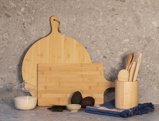 Ukiyo bamboo rectangle serving board - Custom Wood Designs