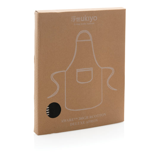 Ukiyo Aware™ 280gr rcotton deluxe apron - Custom Wood Designs