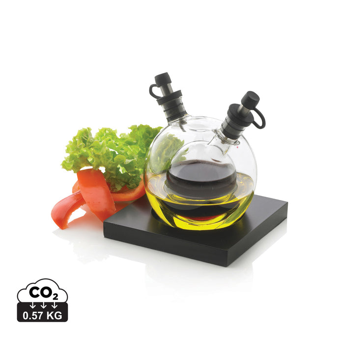 Orbit oil & vinegar set - Custom Wood Designs