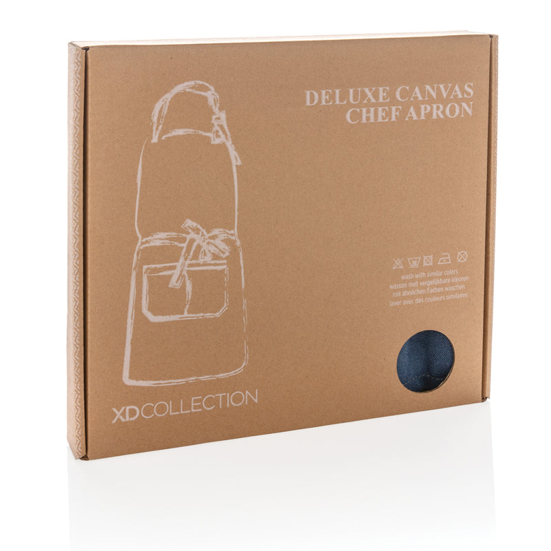 Load image into Gallery viewer, Deluxe canvas chef apron - Custom Wood Designs
