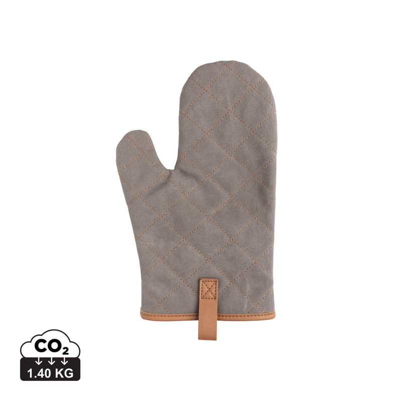 Load image into Gallery viewer, Deluxe canvas oven mitt - Custom Wood Designs
