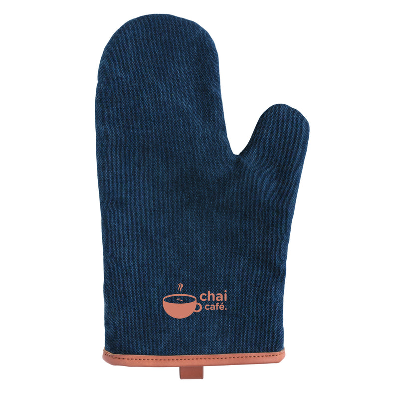 Load image into Gallery viewer, Deluxe canvas oven mitt - Custom Wood Designs
