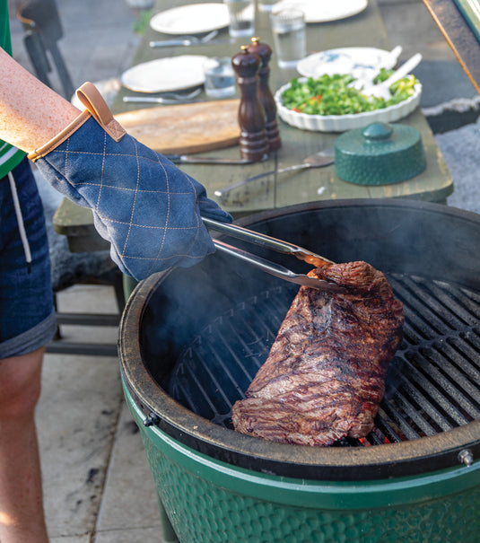 Deluxe canvas oven mitt - Custom Wood Designs