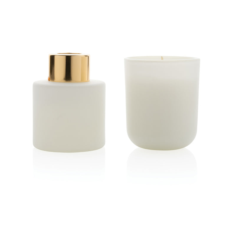 Load image into Gallery viewer, Ukiyo candle and fragrance sticks gift set - Custom Wood Designs
