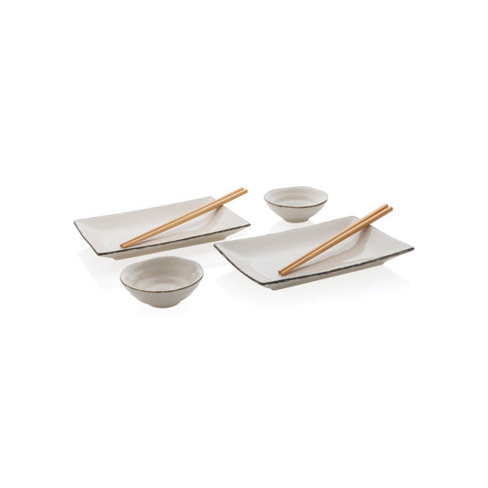 Ukiyo sushi dinner set for two - Custom Wood Designs