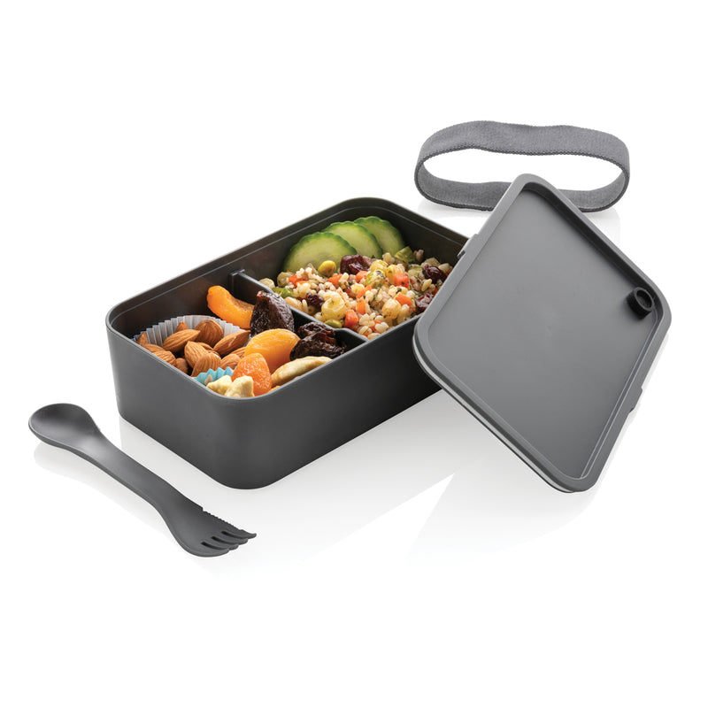 Load image into Gallery viewer, PP lunchbox with spork - Custom Wood Designs
