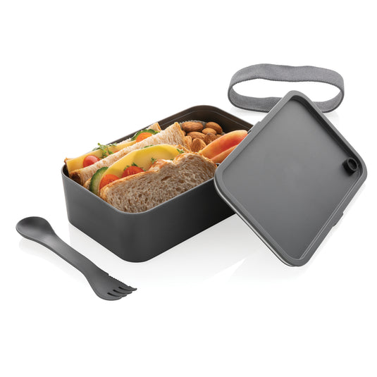 PP lunchbox with spork - Custom Wood Designs