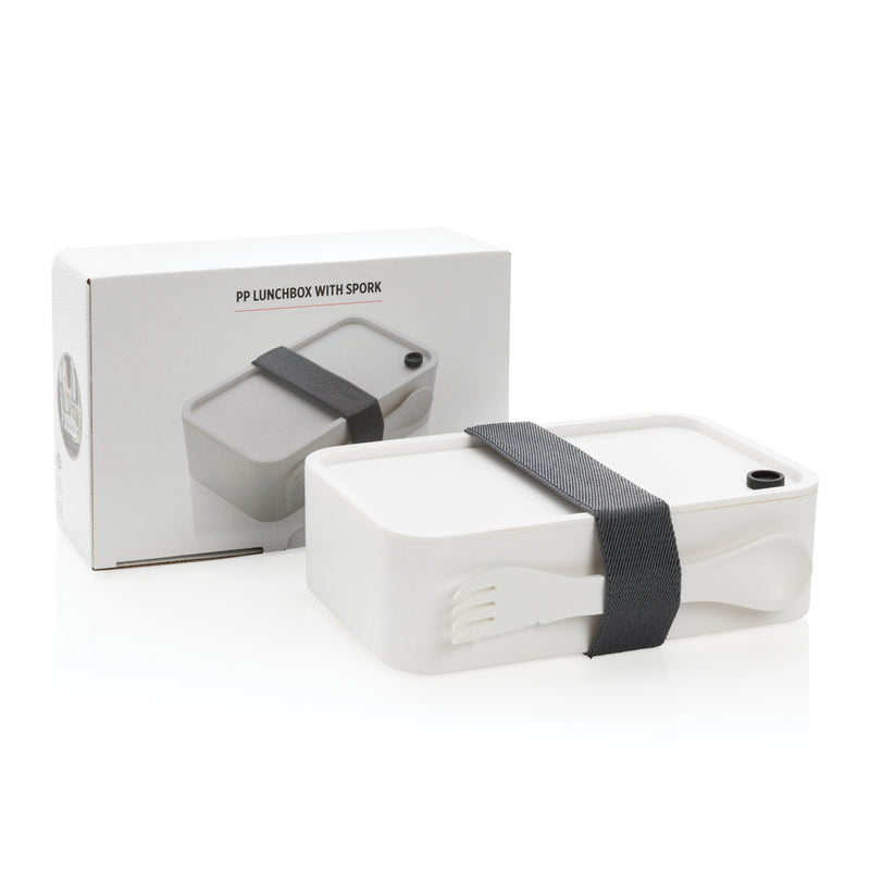 Load image into Gallery viewer, PP lunchbox with spork - Custom Wood Designs
