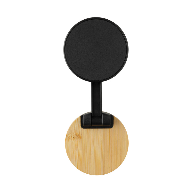 Load image into Gallery viewer, Magmount RCS recycled plastic and bamboo phone stand - Custom Wood Designs
