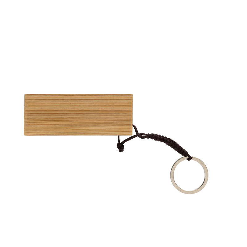 Load image into Gallery viewer, Standkey bamboo keychain phone stand - Custom Wood Designs

