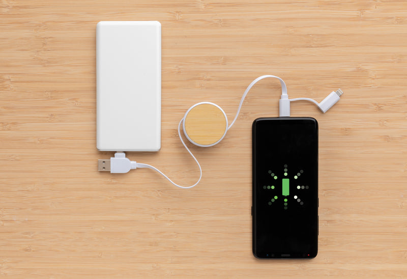 Load image into Gallery viewer, RCS recycled plastic Ontario 6-in-1 retractable cable - Custom Wood Designs
