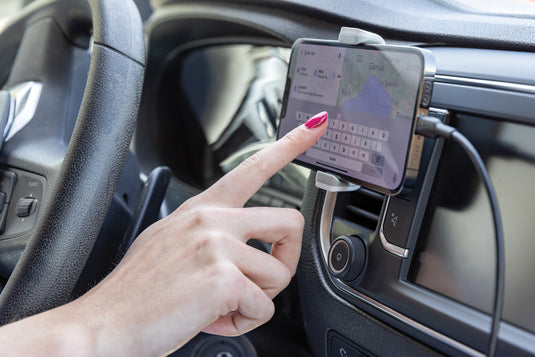 Acar RCS recycled plastic 360 degree car phone holder - Custom Wood Designs