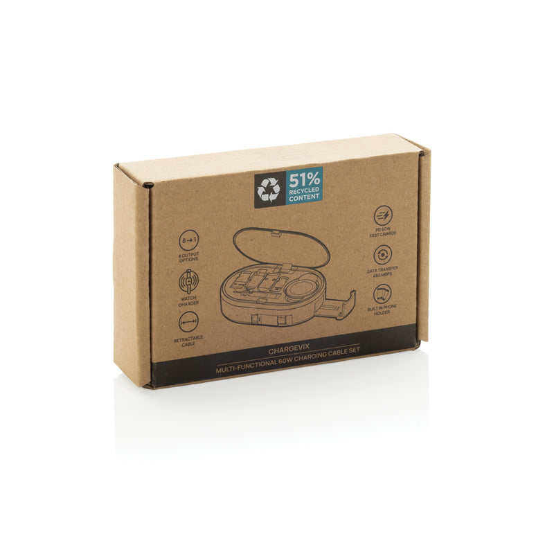 Load image into Gallery viewer, Chargevix RCS rplastic Multi-functional 60W charging set-Phone &amp; Tablet accessories
