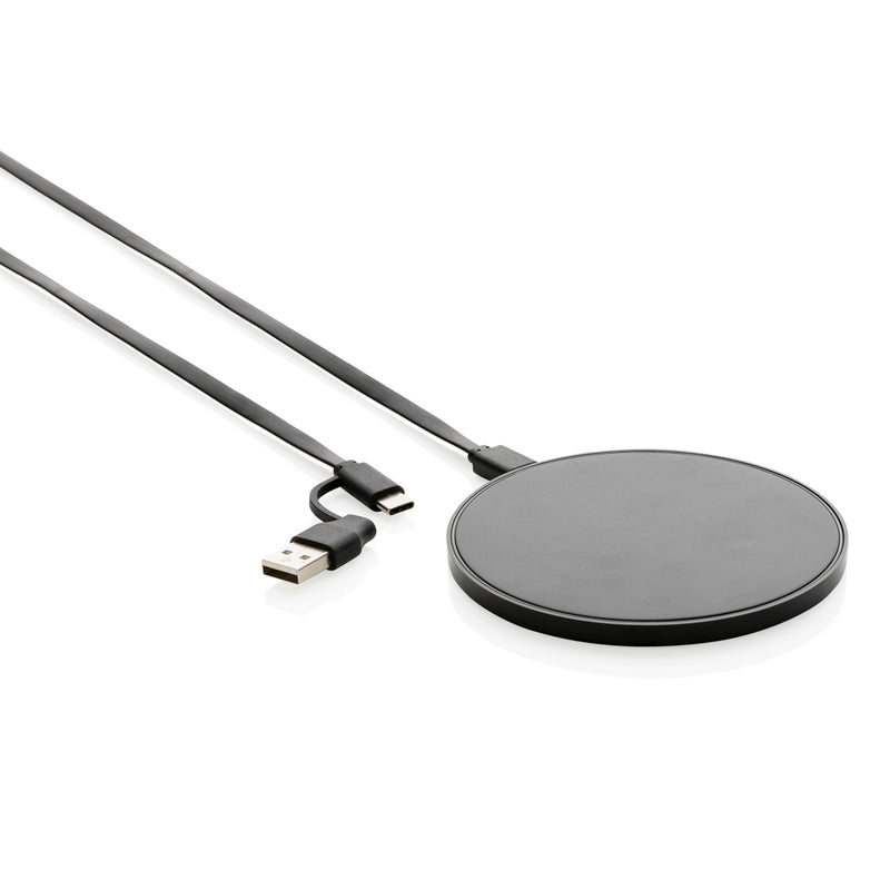 Load image into Gallery viewer, RCS standard recycled plastic 10W wireless charger - Custom Wood Designs
