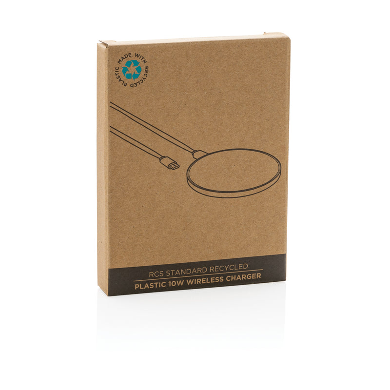Load image into Gallery viewer, RCS standard recycled plastic 10W wireless charger - Custom Wood Designs
