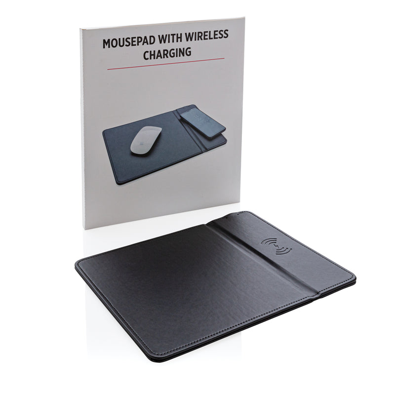 Load image into Gallery viewer, Mousepad with 5W wireless charging - Custom Wood Designs
