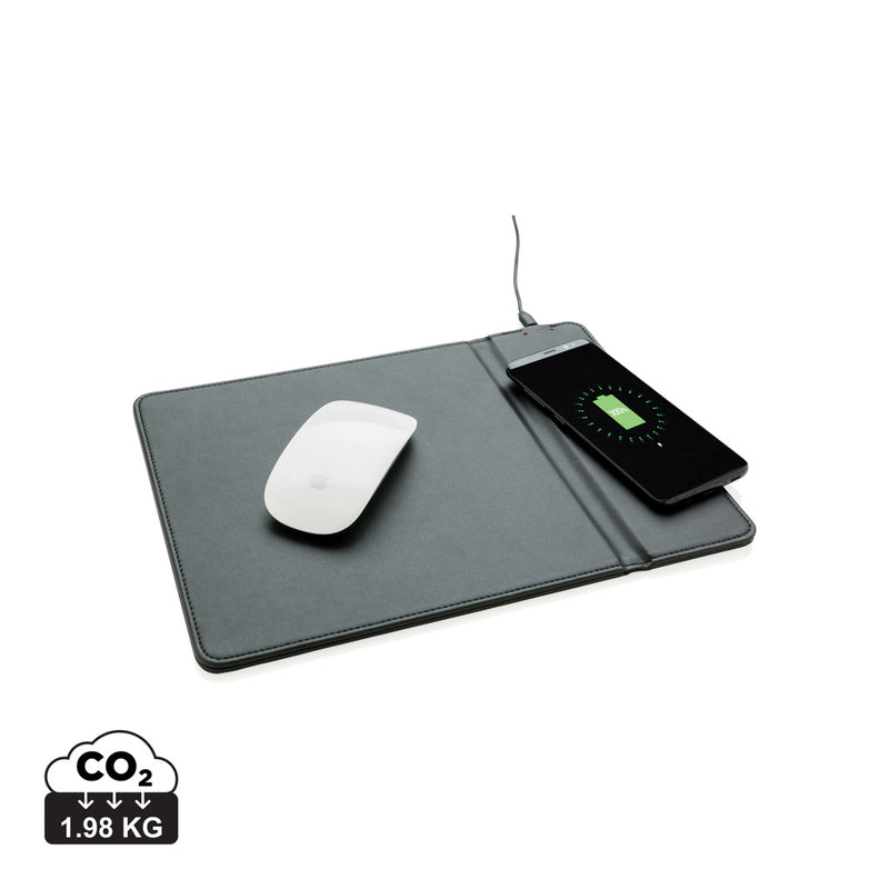 Load image into Gallery viewer, Mousepad with 5W wireless charging - Custom Wood Designs
