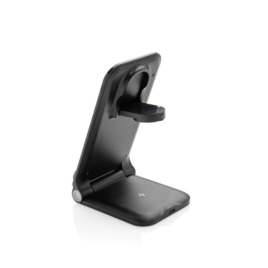 Powerpal 3 in 1 RCS recycled plastic 15W charger - Custom Wood Designs