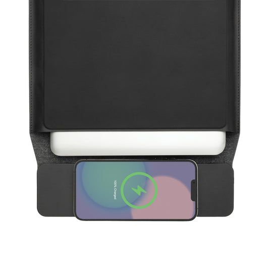 Swiss Peak 15W magnetic charging laptop sleeve 14-15,6" - Custom Wood Designs