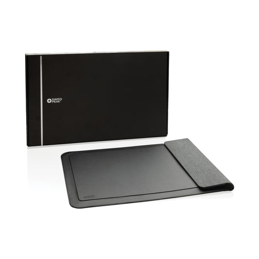 Swiss Peak 15W magnetic charging laptop sleeve 14-15,6" - Custom Wood Designs