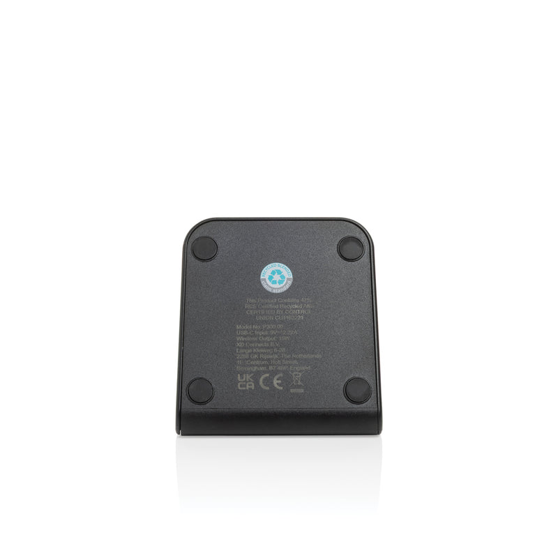 Load image into Gallery viewer, VoltPerch RCS recycled plastic 15W magnetic wireless charger - Custom Wood Designs VoltPerch RCS recycled plastic 15W magnetic wireless charger
