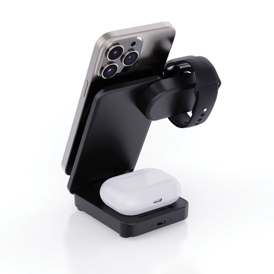 Urban Vitamin Arcadia RCS rplastic 15W 3in1 magnetic charger - Custom Wood Designs Urban Vitamin Arcadia RCS rplastic 15W 3in1 magnetic charger