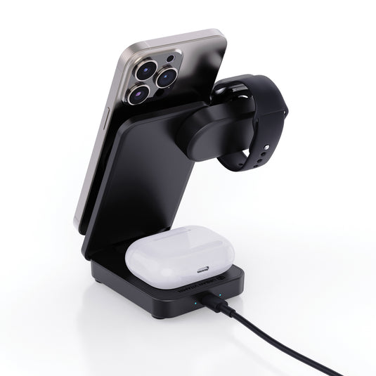 Urban Vitamin Arcadia RCS rplastic 15W 3in1 magnetic charger - Custom Wood Designs Urban Vitamin Arcadia RCS rplastic 15W 3in1 magnetic charger