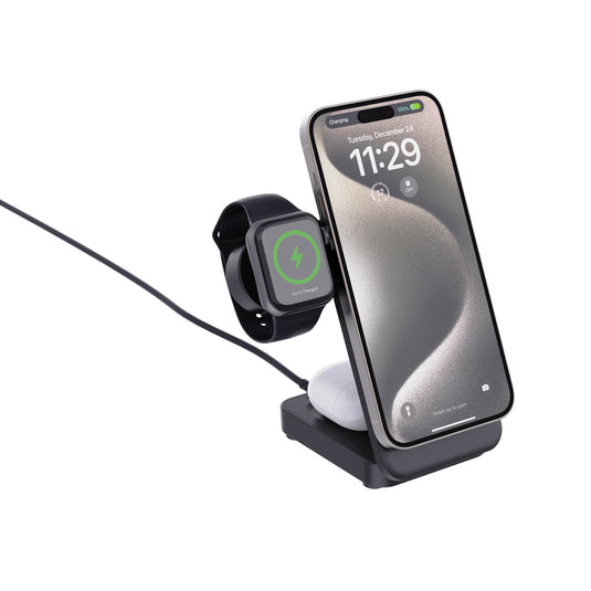 Urban Vitamin Arcadia RCS rplastic 15W 3in1 magnetic charger - Custom Wood Designs Urban Vitamin Arcadia RCS rplastic 15W 3in1 magnetic charger