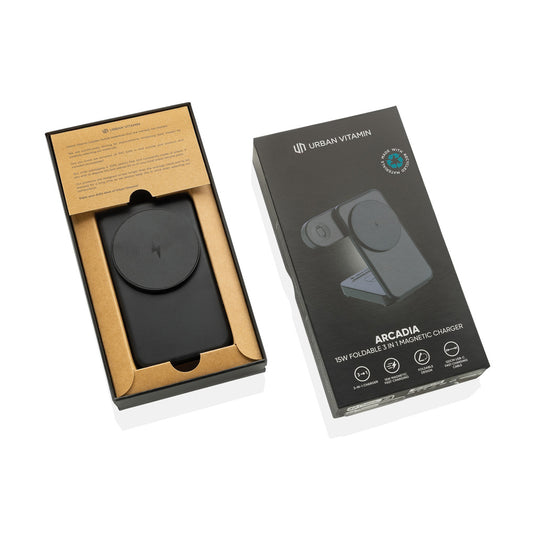 Urban Vitamin Arcadia RCS rplastic 15W 3in1 magnetic charger - Custom Wood Designs Urban Vitamin Arcadia RCS rplastic 15W 3in1 magnetic charger