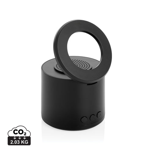 Magpulse RCS recycled plastic 3W speaker w/magnetic holder - Custom Wood Designs Magpulse RCS recycled plastic 3W speaker w/magnetic holder