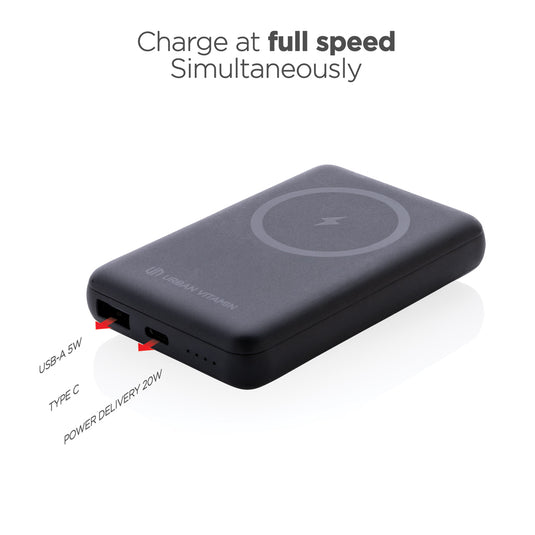 Urban Vitamin Los Altos RCS rplastic 5000mah powerbank - Custom Wood Designs