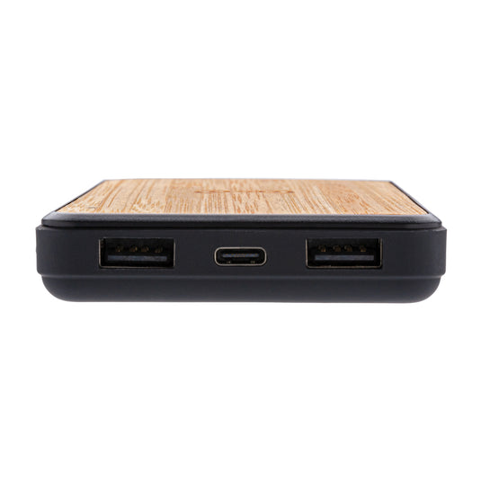 RCS recycled plastic 8000 mAh Wireless Powerbank - Custom Wood Designs