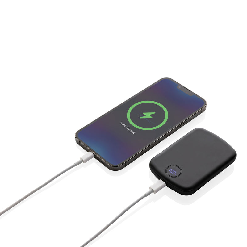 Load image into Gallery viewer, MagBoost RCS recycled plastic 5000 mah magnetic powerbank - Custom Wood Designs
