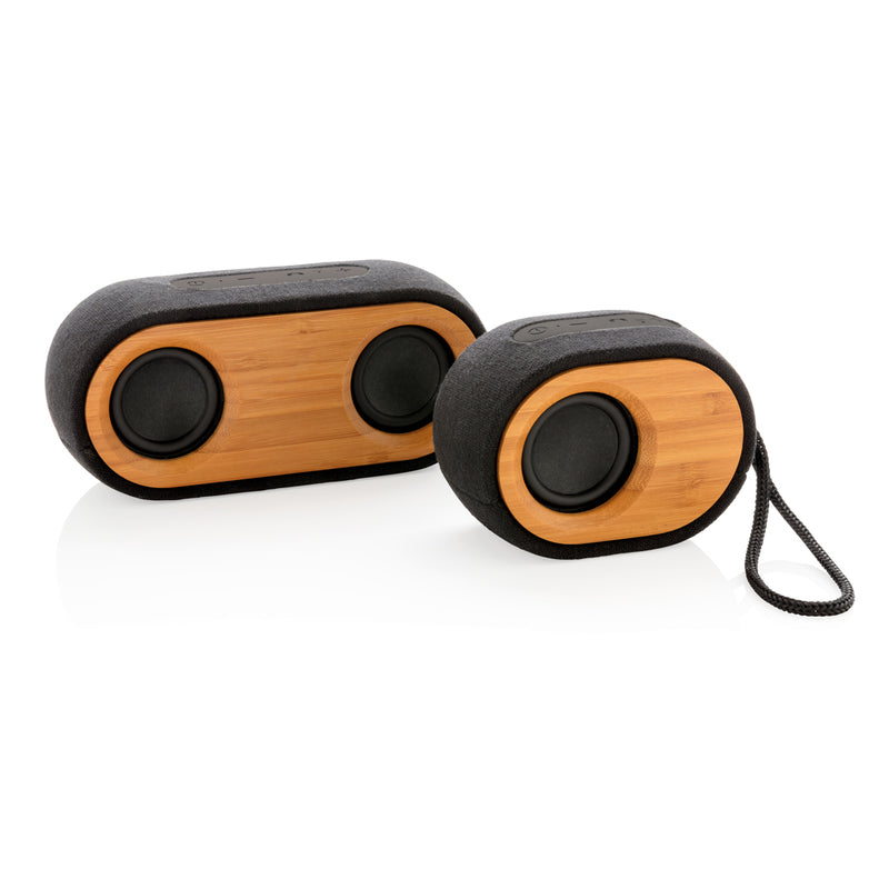 Load image into Gallery viewer, Bamboo X  speaker - Custom Wood Designs

