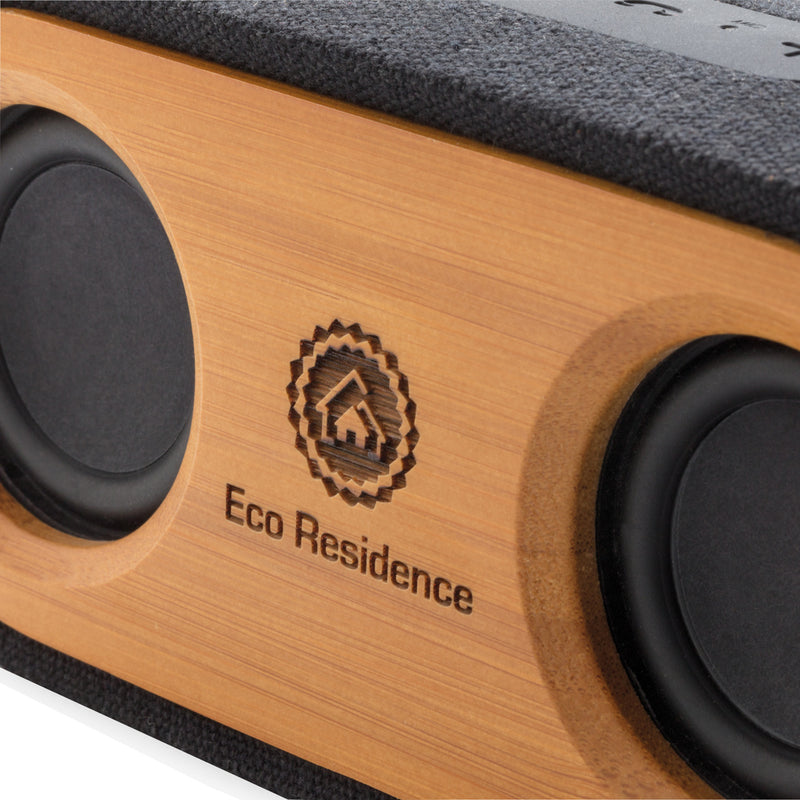 Load image into Gallery viewer, Bamboo X double speaker - Custom Wood Designs
