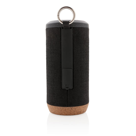Baia 10W wireless speaker, cork - Custom Wood Designs