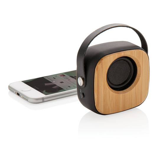 Bamboo 3W Wireless Fashion Speaker - Custom Wood Designs