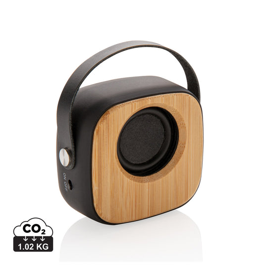 Bamboo 3W Wireless Fashion Speaker - Custom Wood Designs