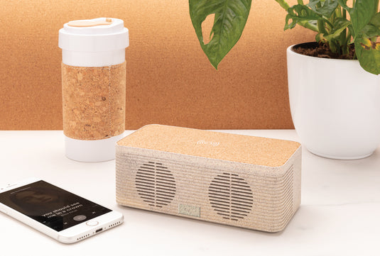 Wheatstraw wireless charging speaker - Custom Wood Designs