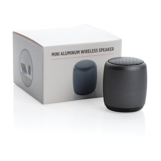 Mini aluminium wireless speaker - Custom Wood Designs