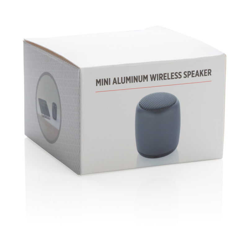 Load image into Gallery viewer, Mini aluminium wireless speaker - Custom Wood Designs
