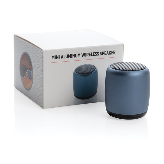 Mini aluminium wireless speaker - Custom Wood Designs