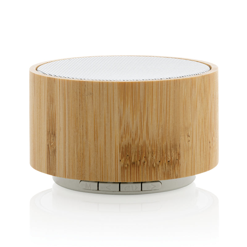 Load image into Gallery viewer, RCS recycled plastic and bamboo 3W wireless speaker - Custom Wood Designs
