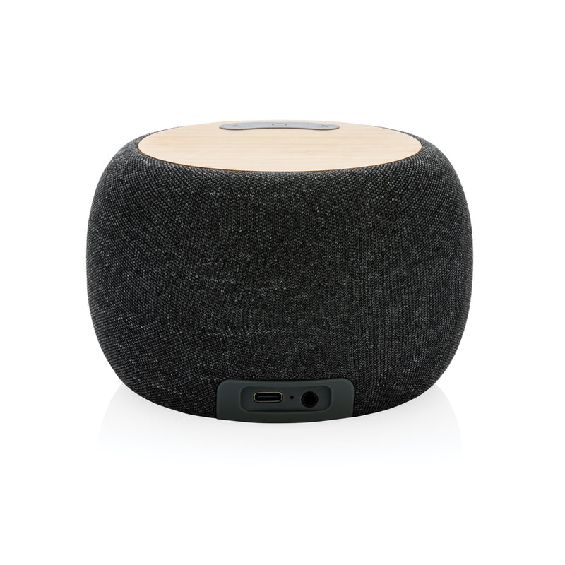 Load image into Gallery viewer, RCS Rplastic/PET and bamboo 5W speaker - Custom Wood Designs
