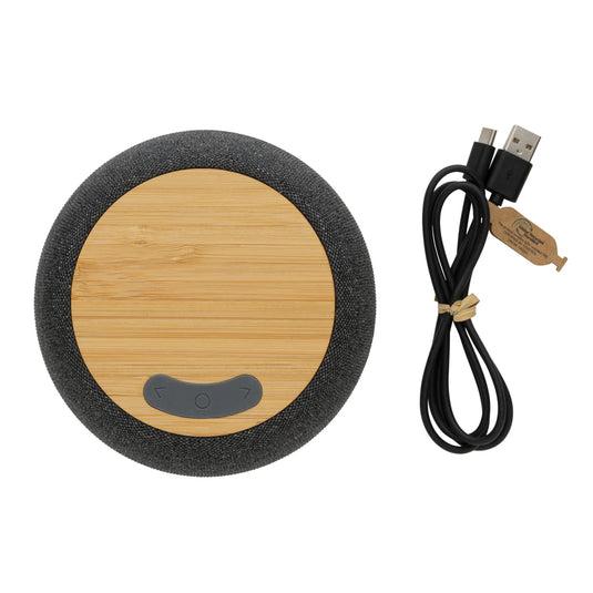 RCS Rplastic/PET and bamboo 5W speaker - Custom Wood Designs