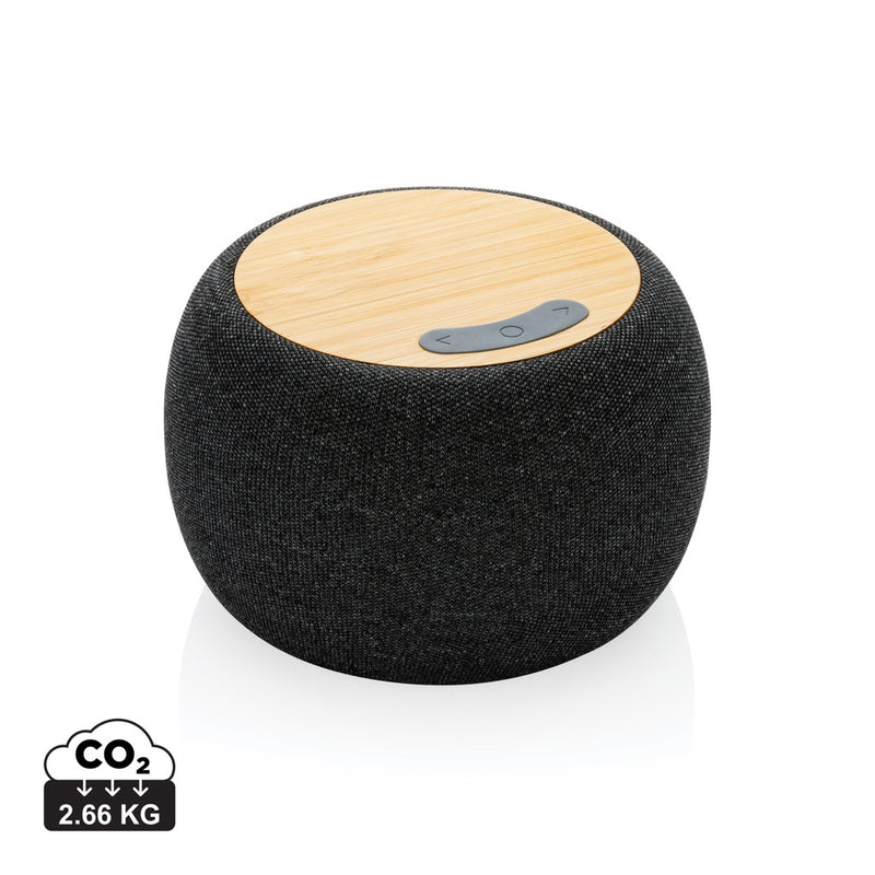 Load image into Gallery viewer, RCS Rplastic/PET and bamboo 5W speaker - Custom Wood Designs
